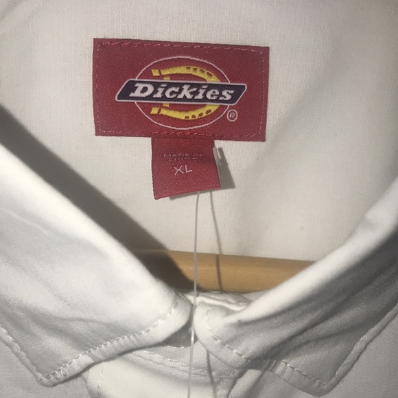 Dickies Girls XL Long White Sleeve Shirt NWT - Picture 4 of 15